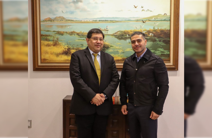 Se reúnen alcalde de Xochimilco y Harfuch para reforzar estrategia de seguridad