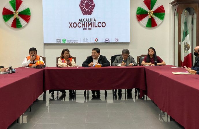 Alcaldía Xochimilco atiende a la población después del sismo 7.7
