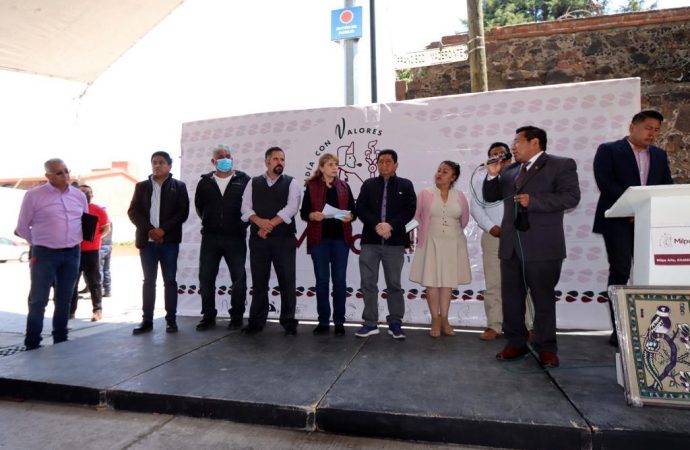 Judith Vanegas entrega obra por más de 7 mdp en San Bartolome Xicomulco, Milpa Alta