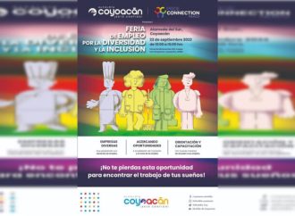 Invitan a la Feria del Empleo por la Diversidad y la Inclusión en Coyoacán