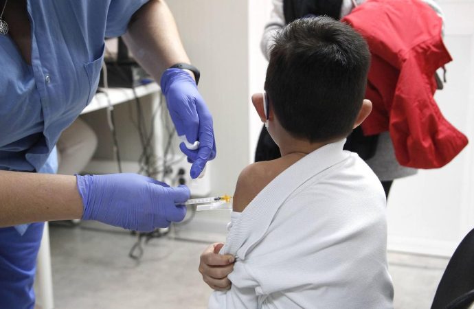 El lunes inicia vacunación contra covid-19 para niños con 5 años