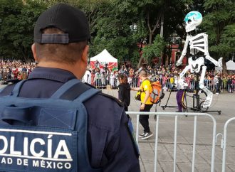 Más de 3 mil policías vigilarán festividades de Día de Muertos