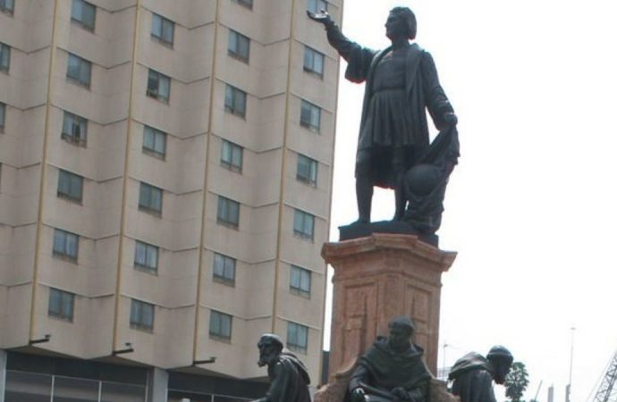 Sin fecha para instalar estatua de Cristóbal Colón en la MH