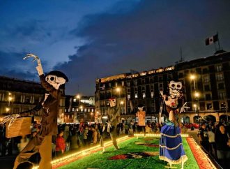 Habrá espectáculo de luces en día de muertos en el Zócalo