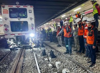 Avanza 85% colocación de vías para primera etapa de la L-1 del Metro