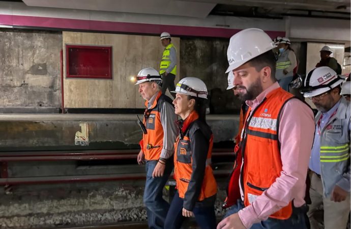 Alcanza 60% el subejercicio en el Metro en 2022