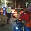 Infraccionan a 58 motociclistas en la Alcaldía Iztapalapa