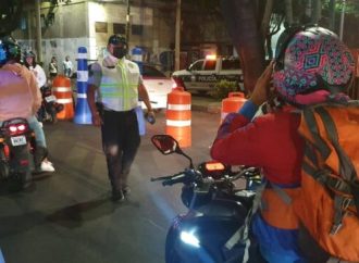 Infraccionan a 58 motociclistas en la Alcaldía Iztapalapa