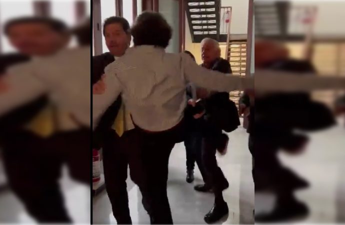 Diputado Sesma golpea al diputado Gaviño