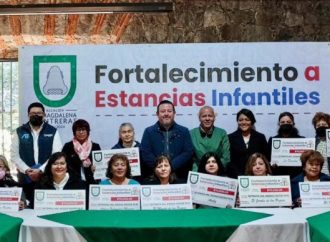 Se entregan apoyos económicos a Estancias Infantiles de La Magdalena Contreras