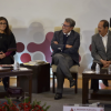 Monreal dialoga con diputados en calidad de aspirante presidencial