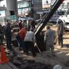 SacMex y Alcaldía continúan con la reparación de fuga sobre Avenida Tláhuac