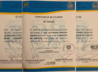 Así ‘agradeció’ Zoé Robledo al Jurado de su examen de maestría en la FES Aragón, UNAM