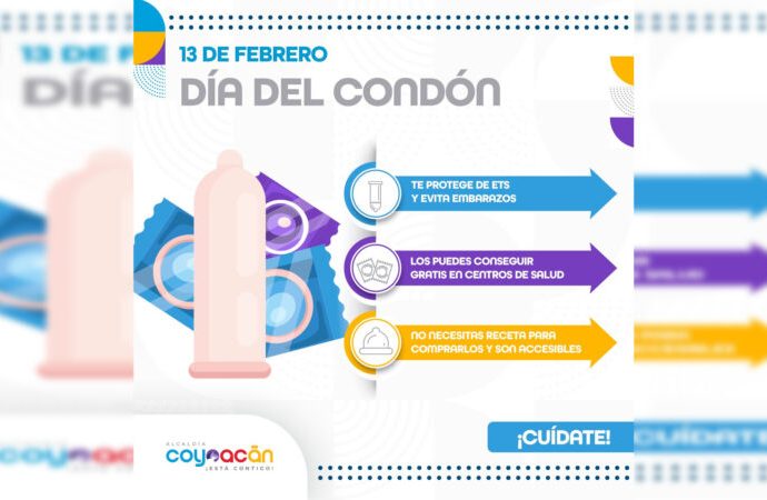 Conmemora Alcaldía Coyoacán el Día del Condón