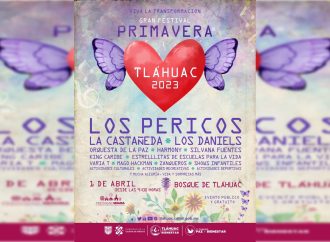 Alista Alcaldía ‘Gran Festival de Primavera 2023’ en el Bosque de Tláhuac