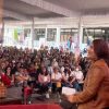 Más de dos mil mujeres de Tláhuac se reúnen entre amigas con Berenice Hernández y Rocío Córdova