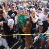 Participan cientos en Maratón Canino en Coyoacán