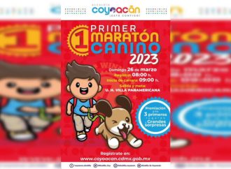 Invitan al Primer Maratón Canino 2023 en Coyoacán