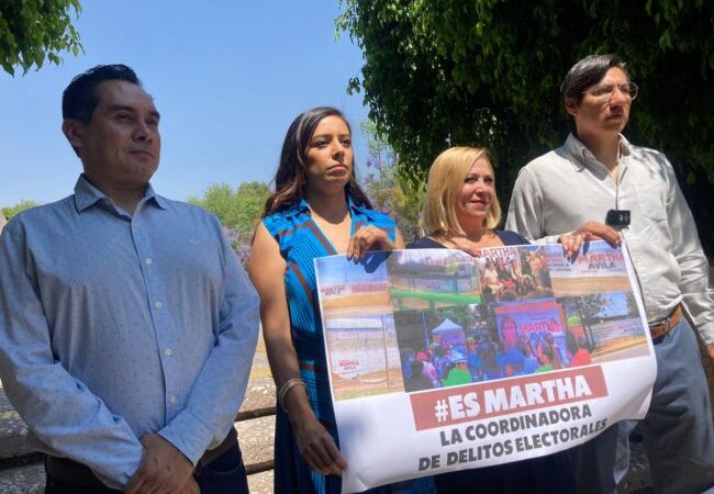 PAN exige sanción contra Martha Ávila por actos anticipados de campaña en Iztapalapa