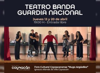 Invitan al Teatro Banda Guardia Nacional en Coyoacán
