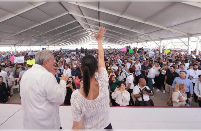 Mi corazón está en Sinaloa: Sheinbaum