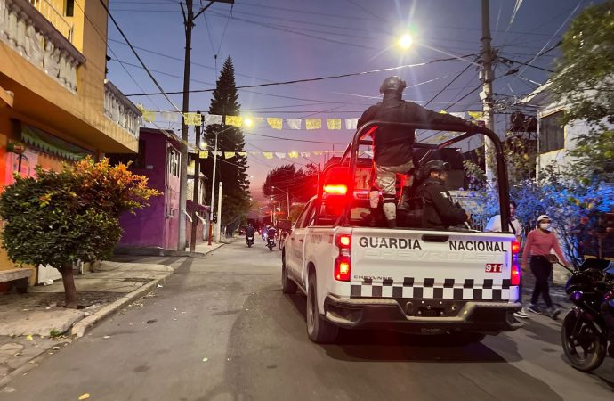 Guardia Nacional amplía su presencia en Tláhuac