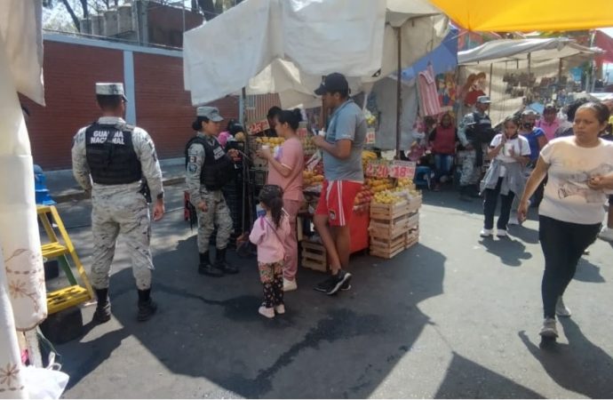 Enviarán más agentes de la GN a Xochimilco