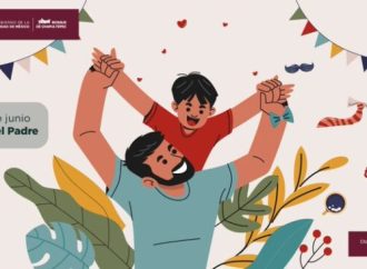 Celebran  familias el Día del Padre en el Bosque de Chapultepec