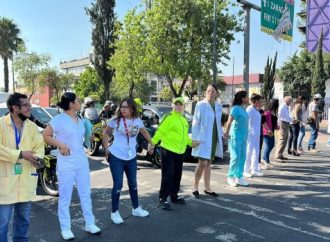 Protesta personal médico en CDMX