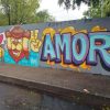 Pintan murales contra el maltrato animal en Azcapo