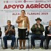 Tláhuac apoya a campesinos damnificados por granizada