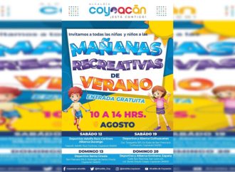 Invita Coyoacán a las «Mañanas Recreativas de Verano»