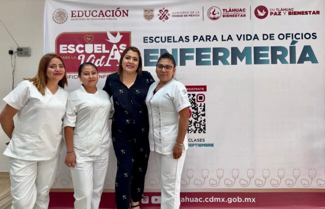 Tláhuac abre convocatoria para su nueva escuela de oficios de enfermería