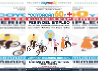Invitan al Festival del Adulto Mayor en Alcaldía Coyoacán