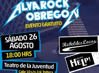 Invitan  al concierto “AlvaRock Obregón” en ÁO
