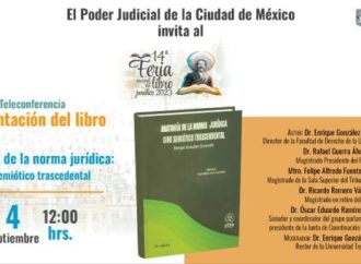 Continúan actividades de la 14º Feria Nacional del Libro Jurídico del PJCDMX
