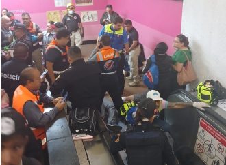 Accidente en L-7 del Metro deja 7 lesionados