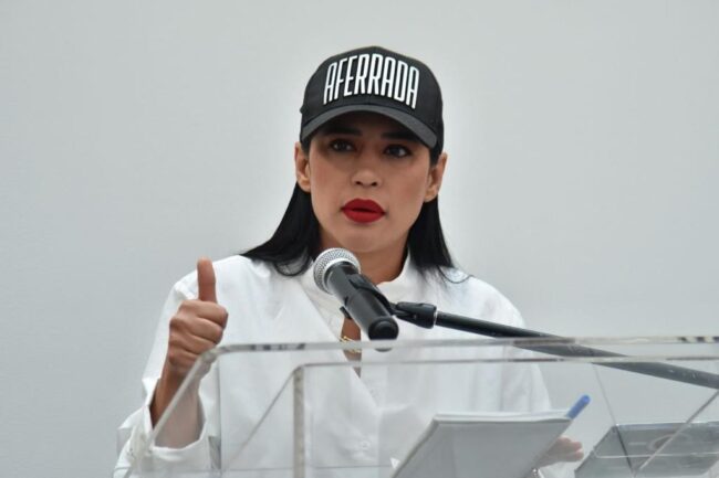 Ofrece  Sandra Cuevas proteger como una “mamá” a la ciudadanía ante la inseguridad y el crimen organizado