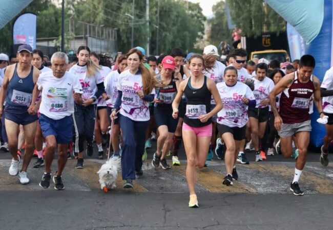 Organiza Coyoacán Maratón contra Cáncer de Mama