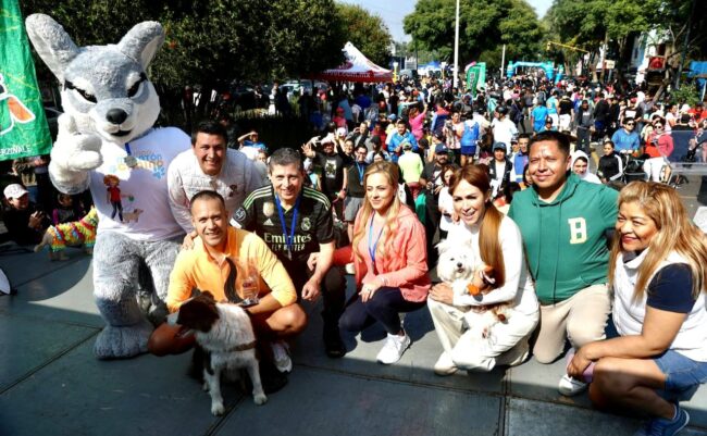 Concluye con éxito Segundo Maratón Canino 2023 de Coyoacán