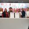 Firman Morena, PVEM y PT coalición para CDMX 2024