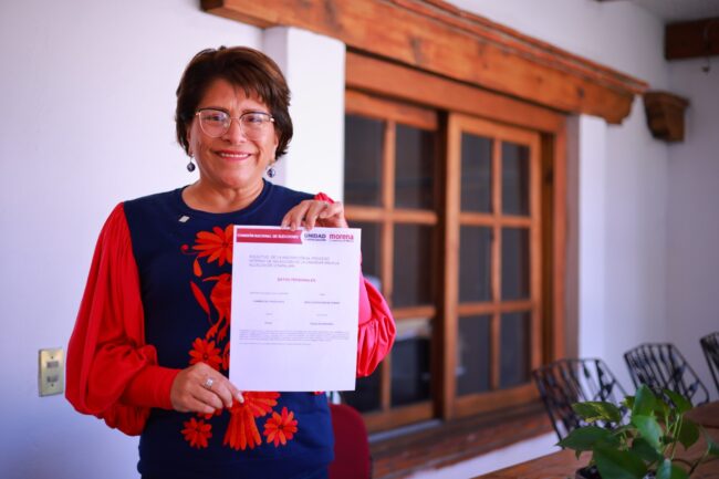 Se registra Martha Ávila en el proceso interno de MORENA para la Alcaldía de Iztapalapa
