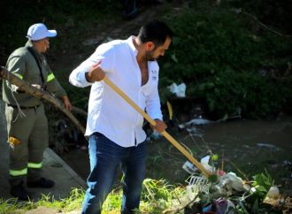 Continúa limpieza de barrancas en Álvaro Obregón