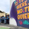 Devela Lía Limón murales en contra de la violencia de género
