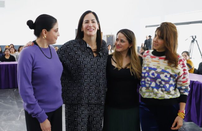 Firma Lía Limón convenio con Grupo L’oréal que beneficia a mujeres de la Alcaldía