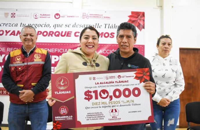 Tláhuac apoya a emprendedores para hacer crecer economía circular