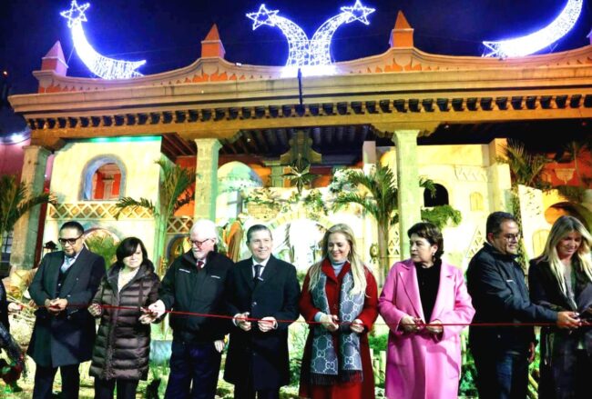 Inauguran Belén monumental en Coyoacán para fiestas decembrinas