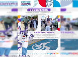 Conmemora Coyoacán el Día Internacional de las Personas con Discapacidad
