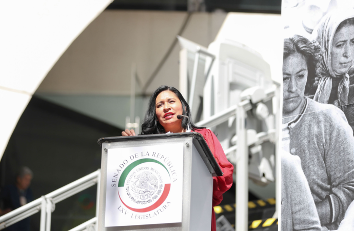 Que una mujer pueda ser Presidenta de México es fruto de la lucha feminista: Ana Lilia Rivera