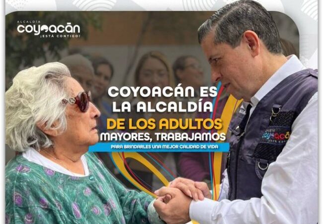 Coyoacán es la Alcaldía de los adultos mayores: Giovani Gutiérrez